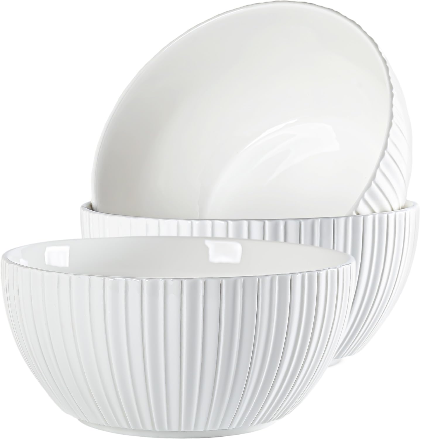 Amazon.com: Yuanlity 60-70 oz Large Pho Soup Bowl Set of 3, 8 inch